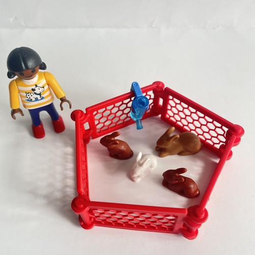 Playmobil rabbit petting zoo - playmobil,