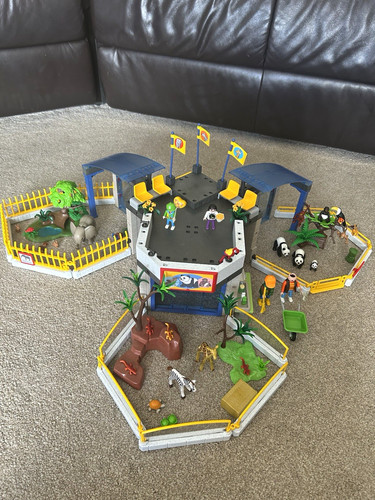 Playmobil zoo playset bundle - zoo,