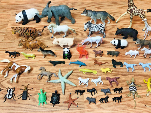 Lot mixed zoo jungle farm - mixed,