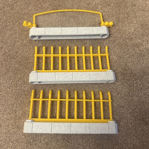 Playmobil yellow fence - yellow,