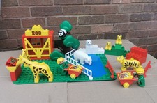 Vintage lego Duplo Zoo & Tiger